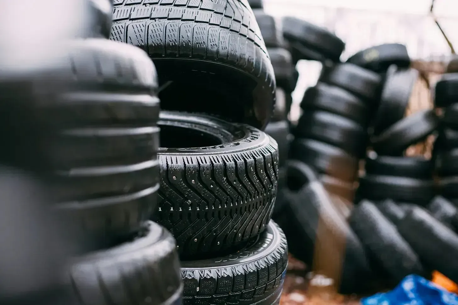 End-of-life tyres, the feature image